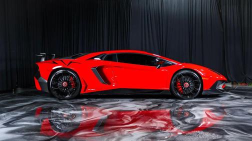 Red 2017 Lamborghini Aventador LP740-4S