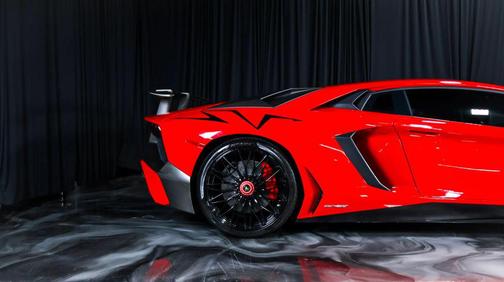 Red 2017 Lamborghini Aventador LP740-4S