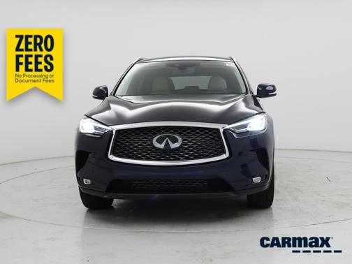 Blue 2020 INFINITI QX50 Luxe