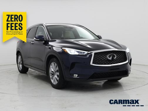 Blue 2020 INFINITI QX50 Luxe