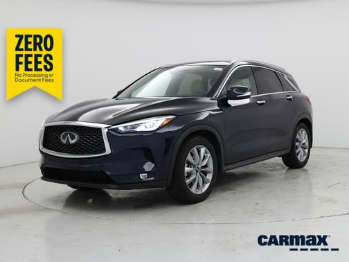 Blue 2020 INFINITI QX50 Luxe