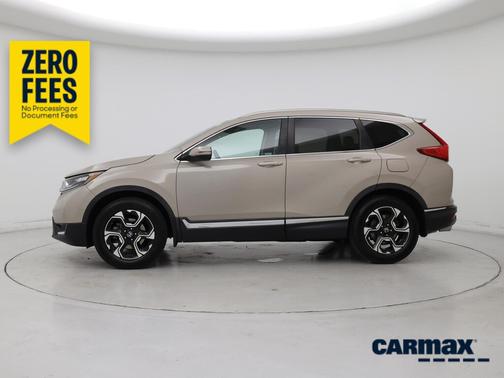 Tan 2018 Honda CR-V Touring