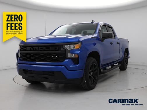 Blue 2024 Chevrolet Silverado 1500 Custom