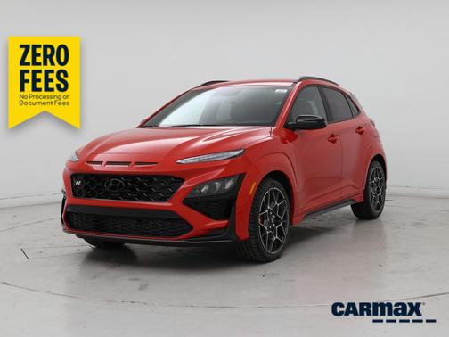 Red 2022 Hyundai KONA N