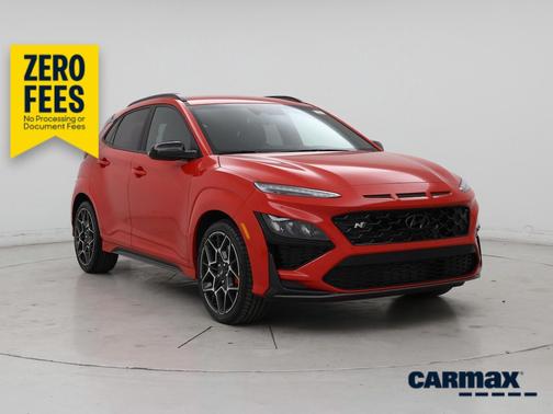 Red 2022 Hyundai KONA N