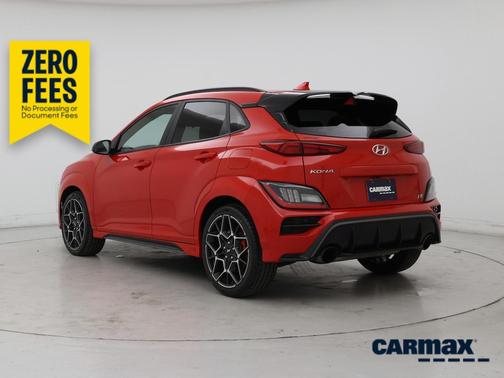 Red 2022 Hyundai KONA N