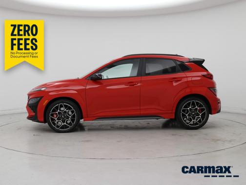 Red 2022 Hyundai KONA N