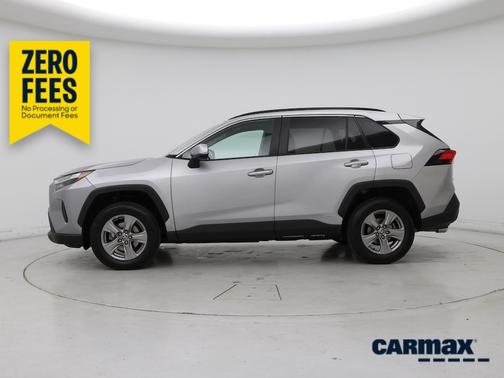 Silver 2023 Toyota RAV4 Hybrid XLE