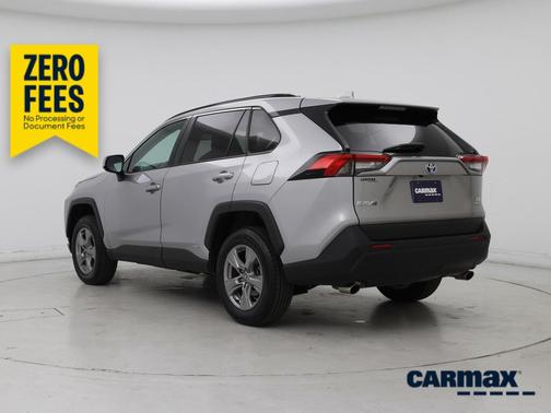 Silver 2023 Toyota RAV4 Hybrid XLE