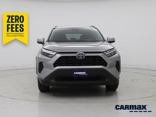 Silver 2023 Toyota RAV4 Hybrid XLE