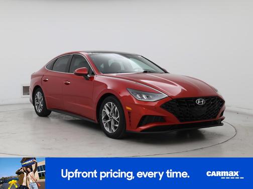 Red 2021 Hyundai SONATA SEL