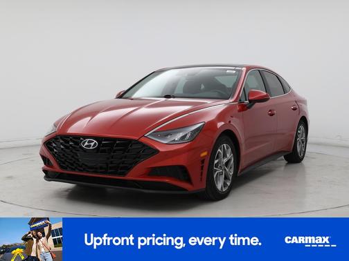 Red 2021 Hyundai SONATA SEL