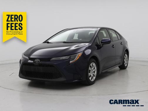 Blue 2020 Toyota Corolla LE