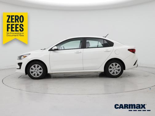 White 2023 Kia Rio LX