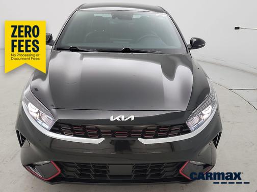 Black 2024 Kia Forte GT-Line