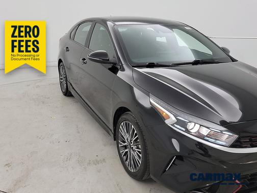 Black 2024 Kia Forte GT-Line