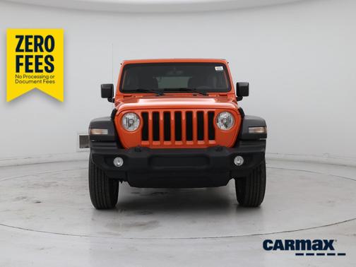 Orange 2023 Jeep Wrangler Unlimited Sport S