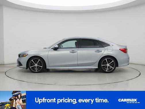 Gray 2022 Honda Civic Touring