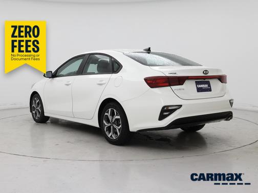 White 2021 Kia Forte LXS