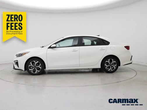 White 2021 Kia Forte LXS