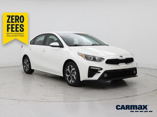 White 2021 Kia Forte LXS
