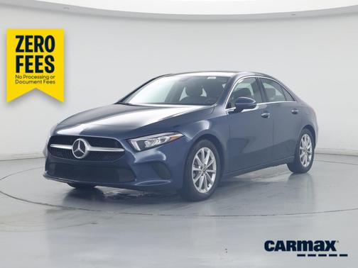 Blue 2022 Mercedes-Benz A-Class