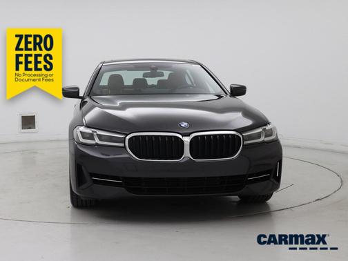 Gray 2021 BMW 540 XI