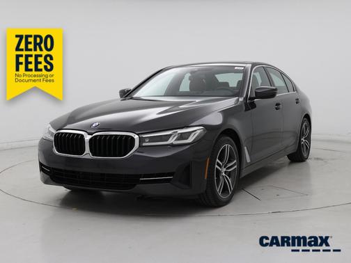 Gray 2021 BMW 540 XI
