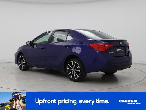 Blue 2017 Toyota Corolla SE