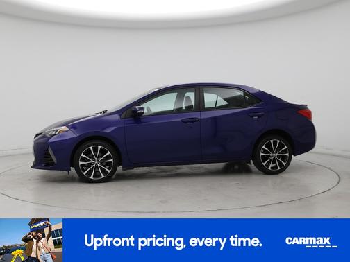 Blue 2017 Toyota Corolla SE