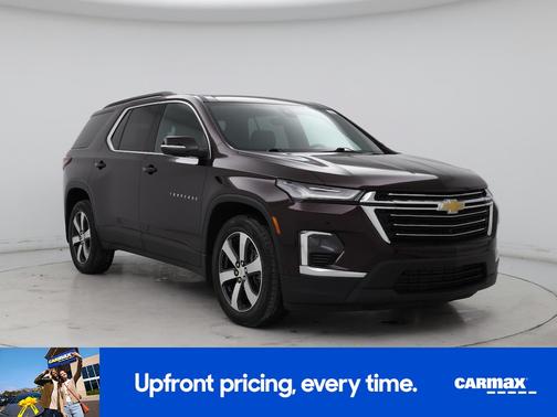 Burgundy 2023 Chevrolet Traverse LT Leather