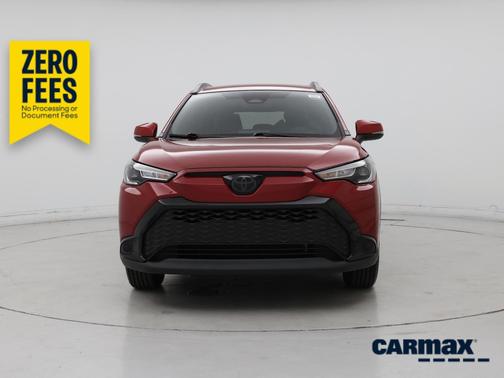Red 2023 Toyota Corolla Cross Hybrid SE