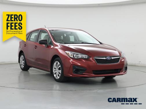 Burgundy 2018 Subaru Impreza