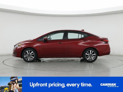Red 2025 Nissan Versa SV