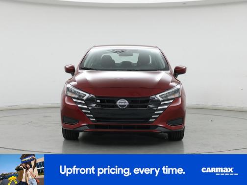 Red 2025 Nissan Versa SV
