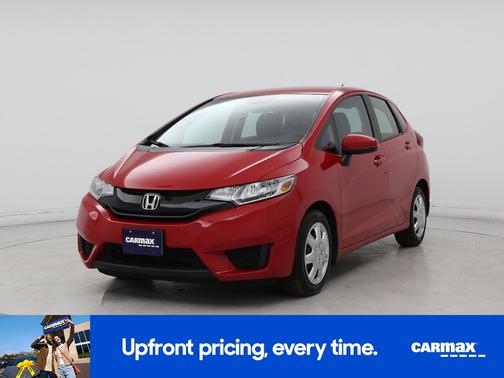 Red 2017 Honda Fit LX