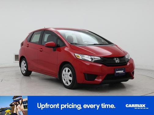 Red 2017 Honda Fit LX