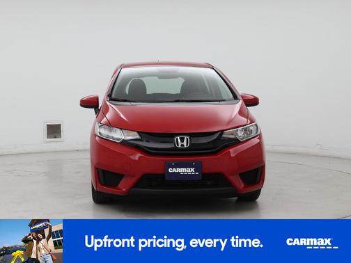 Red 2017 Honda Fit LX