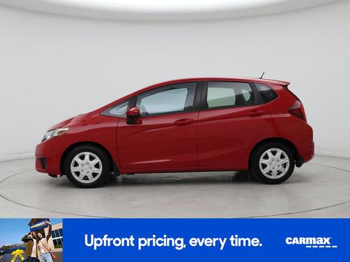 Red 2017 Honda Fit LX