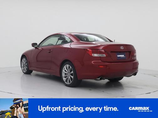 Red 2014 Lexus IS 350