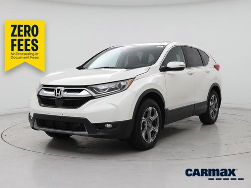 White 2018 Honda CR-V EX