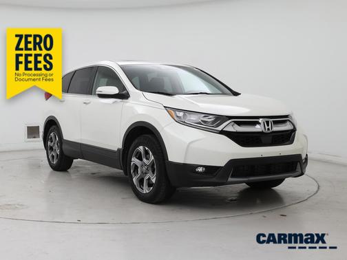 White 2018 Honda CR-V EX