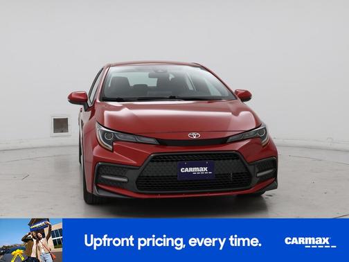 Red 2020 Toyota Corolla SE