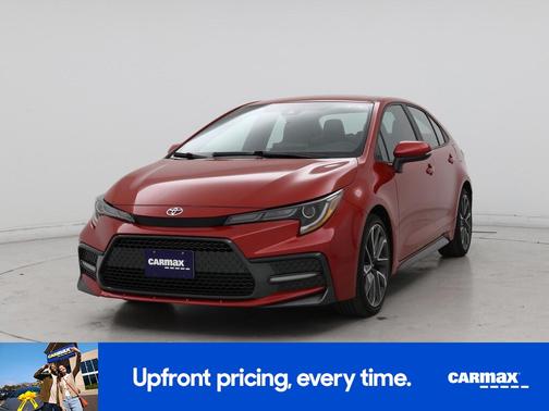 Red 2020 Toyota Corolla SE