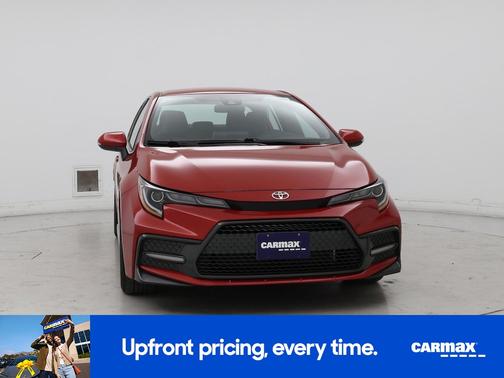 Red 2020 Toyota Corolla SE