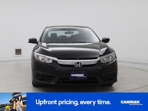 Black 2017 Honda Civic EX