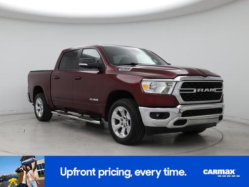 Red 2022 RAM 1500 Bighorn