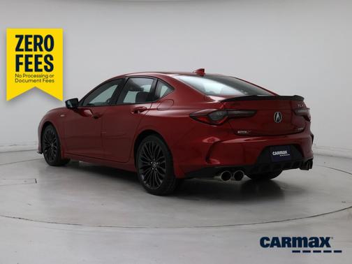Red 2022 Acura TLX SH-AWD Type S