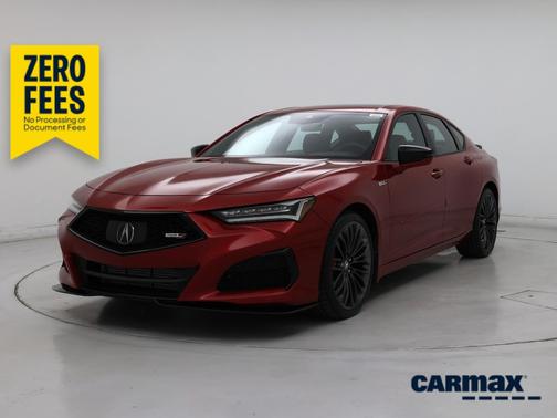 Red 2022 Acura TLX SH-AWD Type S