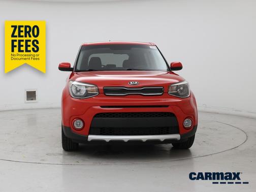 Red 2018 Kia Soul +